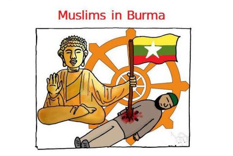 Pic_Budha kills Muslims